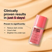 Bright & Tight Dark Circle Firming Eye Cream with Vitamin C & Peptides