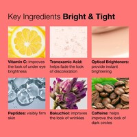 Bright & Tight Dark Circle Firming Eye Cream with Vitamin C & Peptides