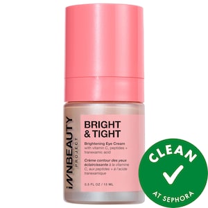 INNBEAUTY PROJECT Bright & Tight Dark Circle Firming Refillable Eye Cream with Vitamin C & Peptides INTERNATIONAL SHIPPING