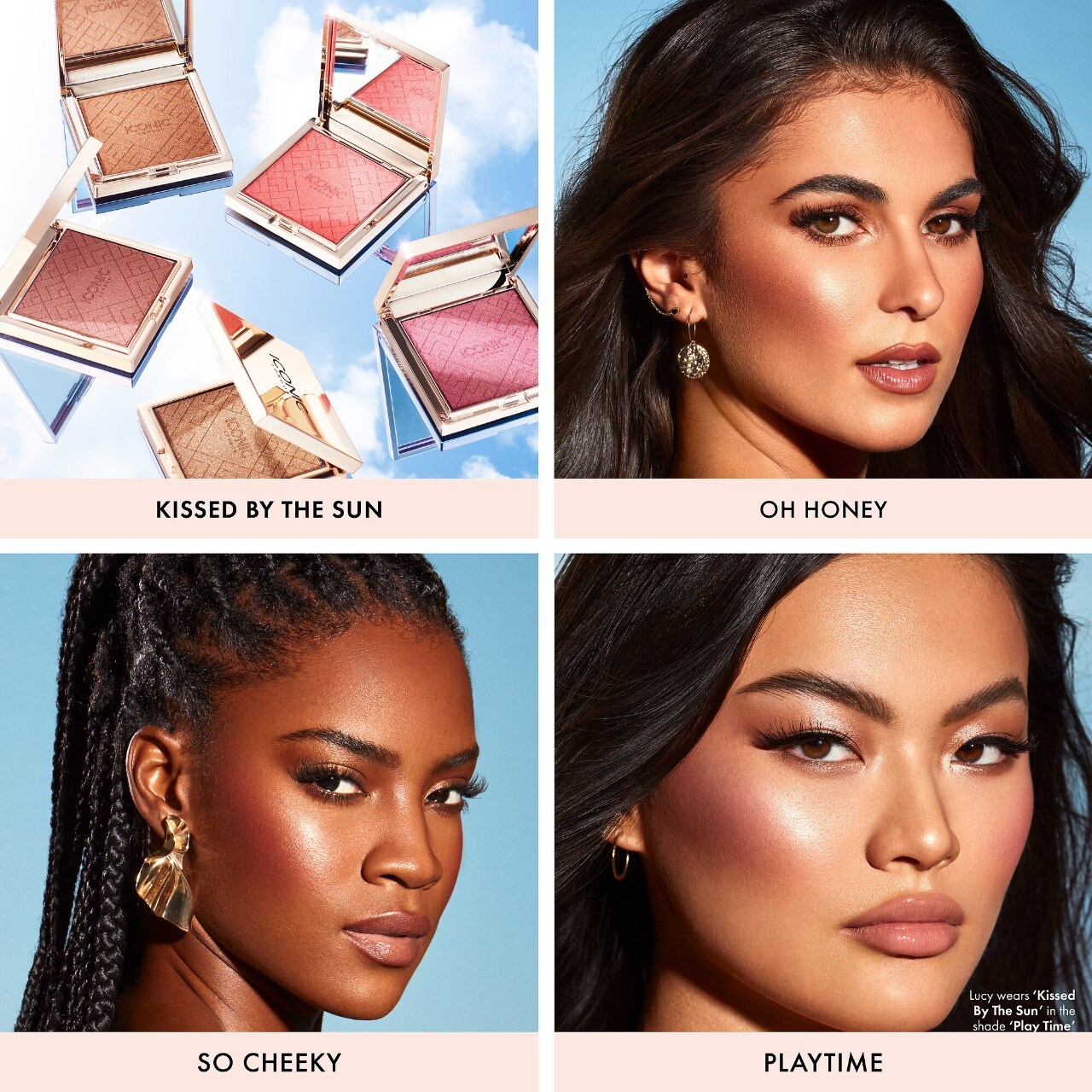 Fard à joues et poudre bronzante polyvalents Kissed by the Sun