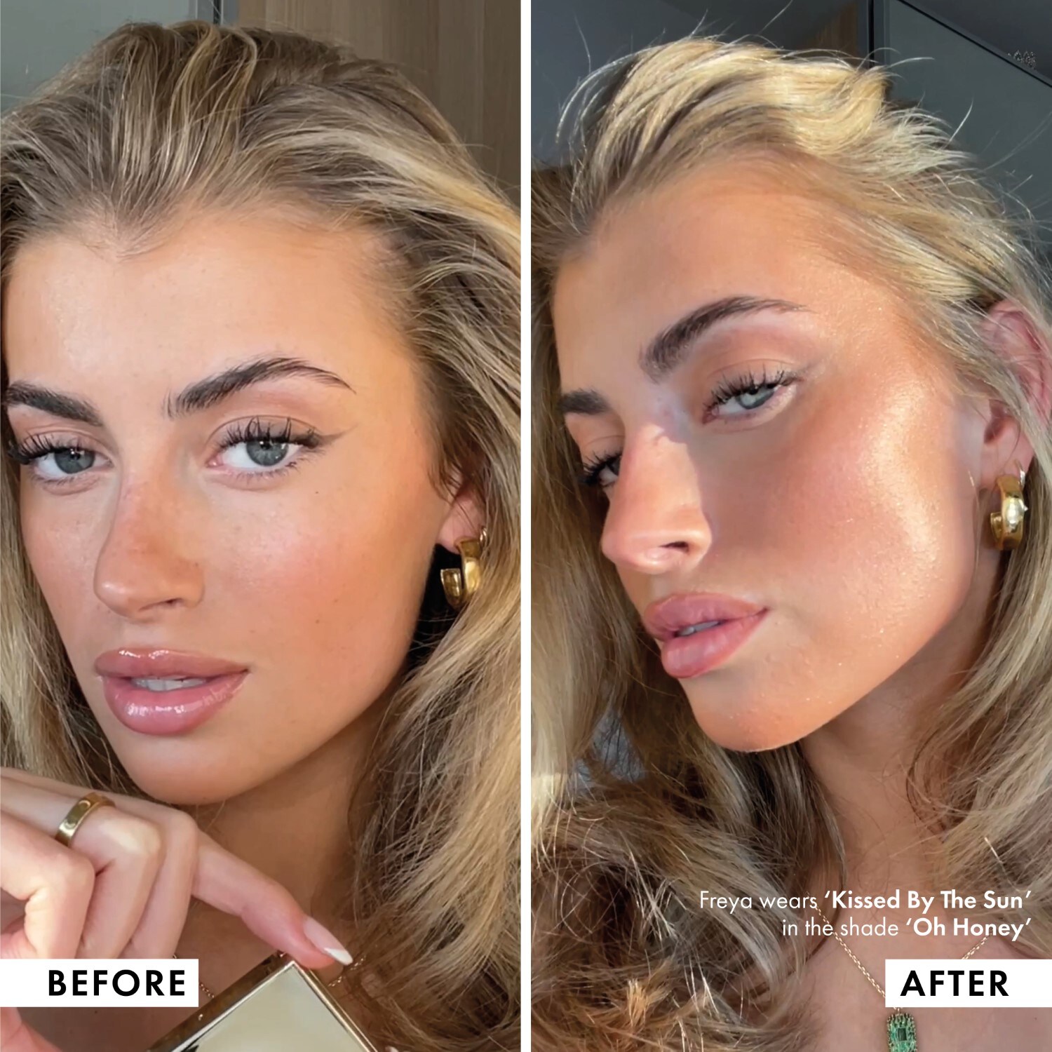 Fard à joues et poudre bronzante polyvalents Kissed by the Sun