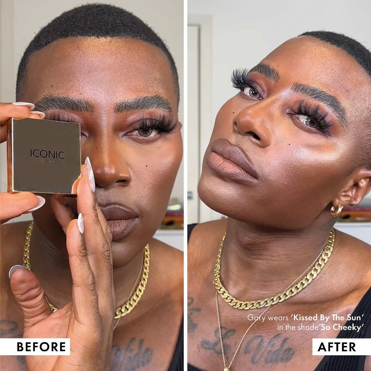 Fard à joues et poudre bronzante polyvalents Kissed by the Sun