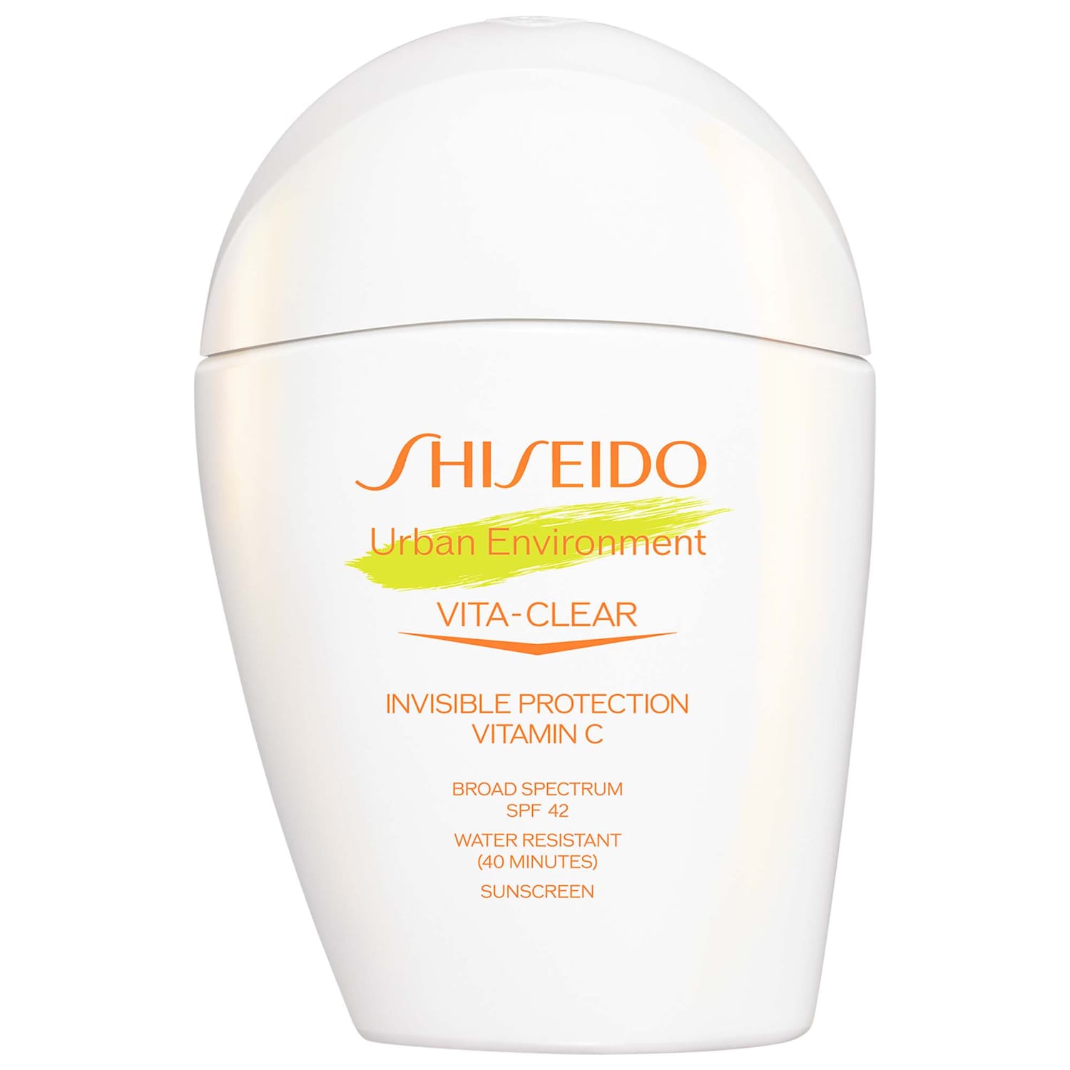 Солнцезащитный крем для лица с витамином C Shiseido Urban Environment Vita-Clear SPF 42 — фото 1