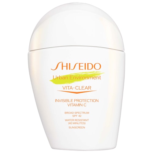 Солнцезащитный крем для лица с витамином C Shiseido Urban Environment Vita-Clear SPF 42