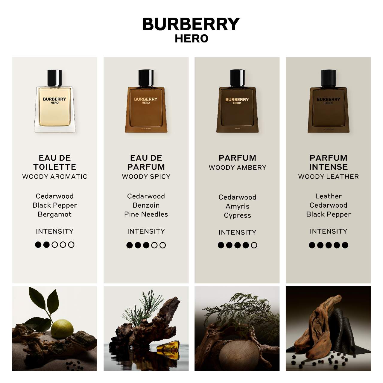 Hero Eau de Parfum with Pine & Cedarwood - BURBERRY | Sephora