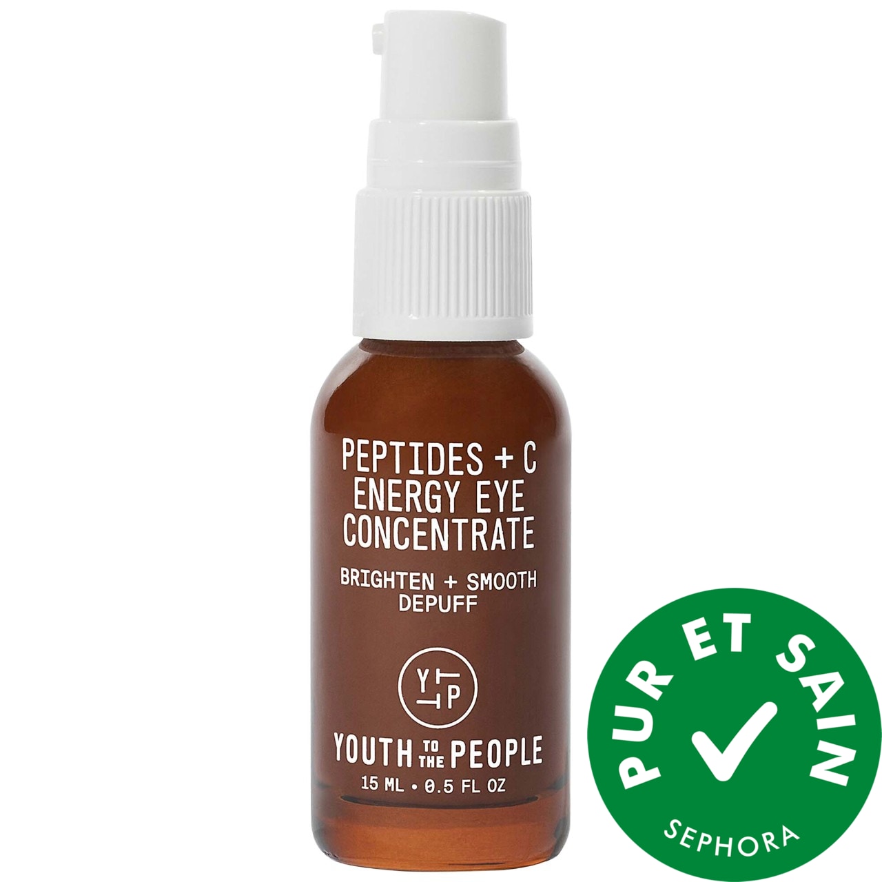 Youth To The People Concentré contour des yeux Peptides + C Energy avec vitamine C et caféine 0.5 oz / 15 mL
