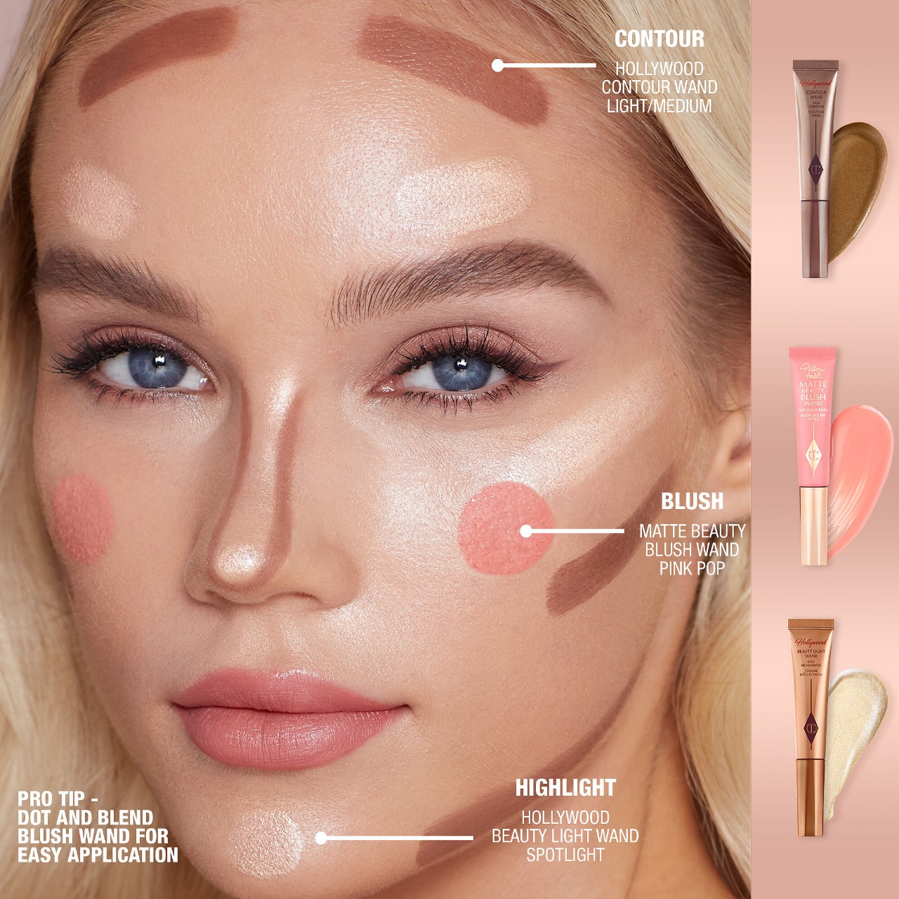 Румяна-палочка Charlotte Tilbury Matte Beauty Blush Wand — фото 5