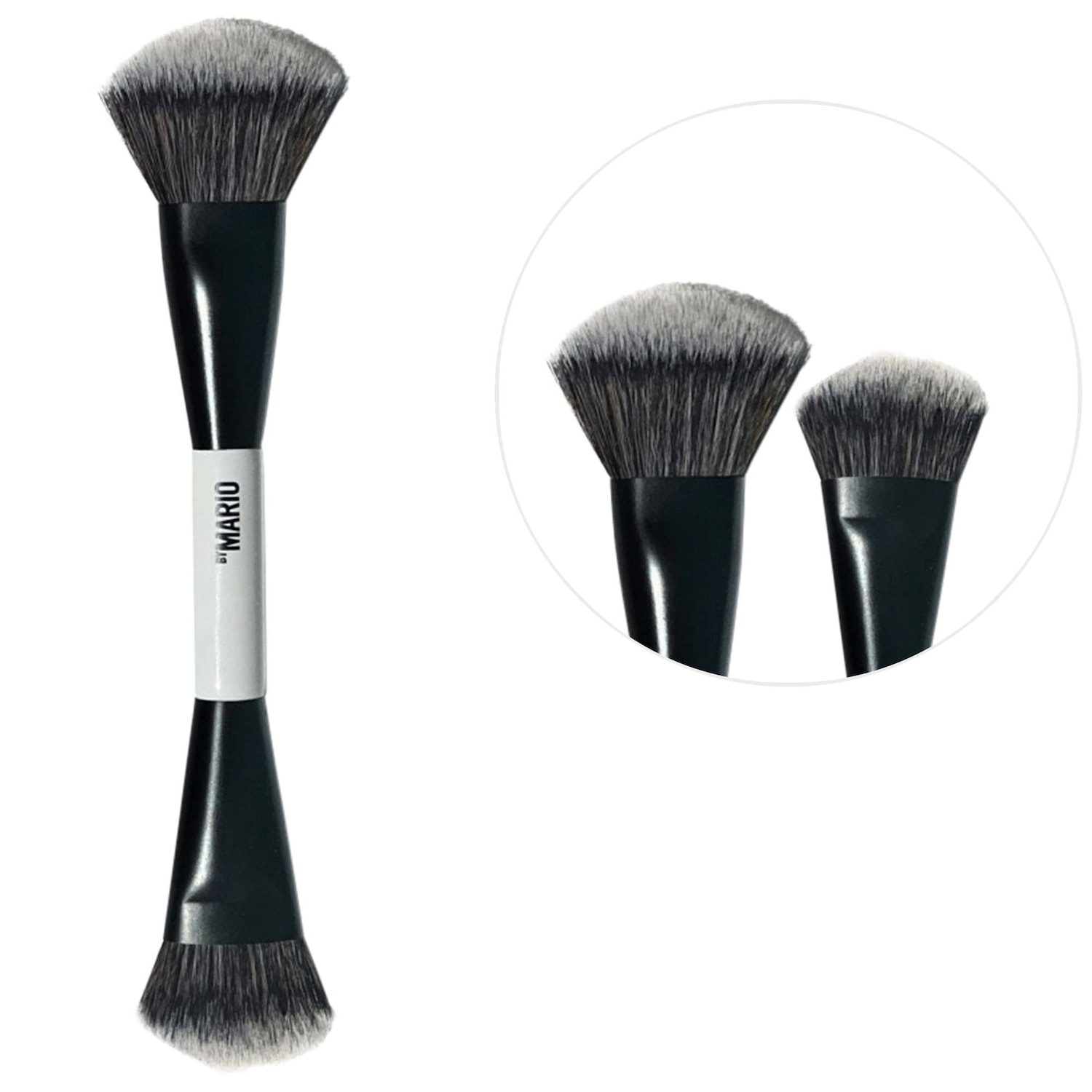 Двусторонняя кисть для тональной основы и лица Makeup By Mario F4 — фото 1