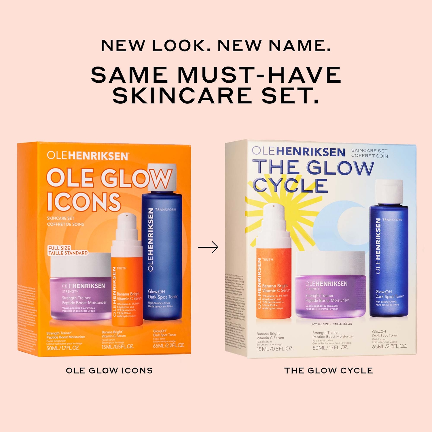 L'ensemble de soins pour la peau The Glow Cycle 