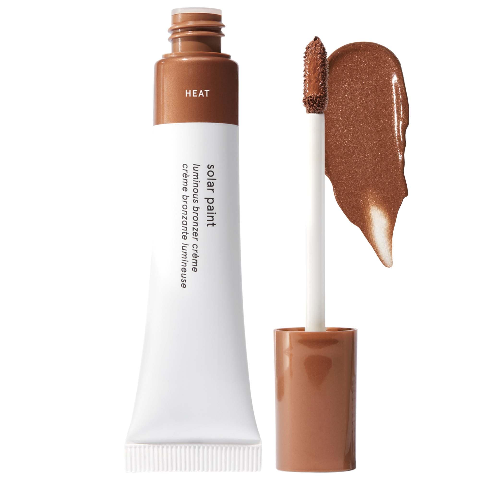 Glossier Solar Paint Luminious Gel-Cream Bronzer Heat 0.5 oz / 13 mL