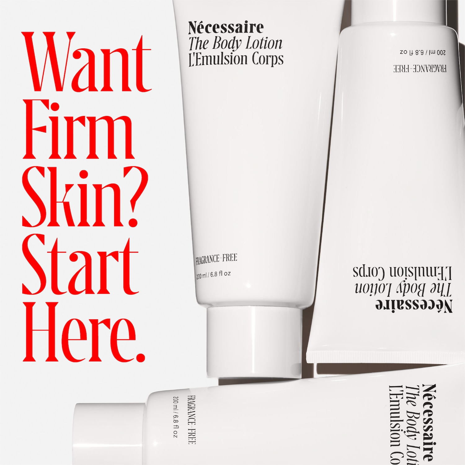 Мини-упругий лосьон для тела Nécessaire The Body Lotion с 5 пептидами и 2,5% ниацинамида — фото 8