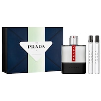 Luna Rossa Carbon Eau de Toilette Cologne Set