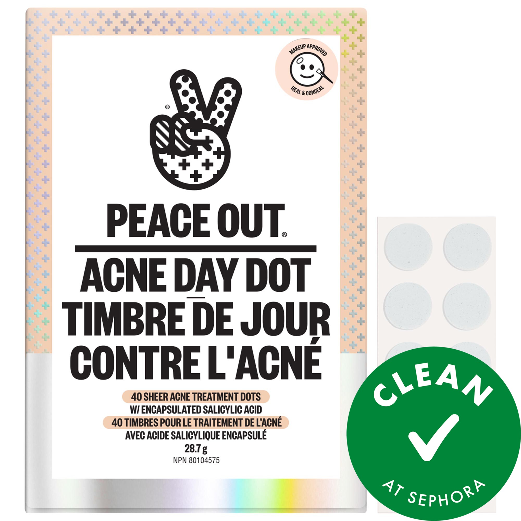 Peace Out Salicylic Acid Acne Day dots 1 pack /