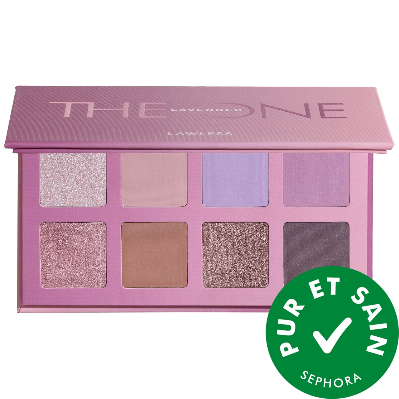 LAWLESS Palette de fards à paupières sans talc The Lavender One
