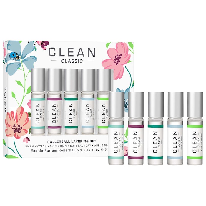 Mini Clean Classic Rollerball Perfume Set CLEAN RESERVE Sephora