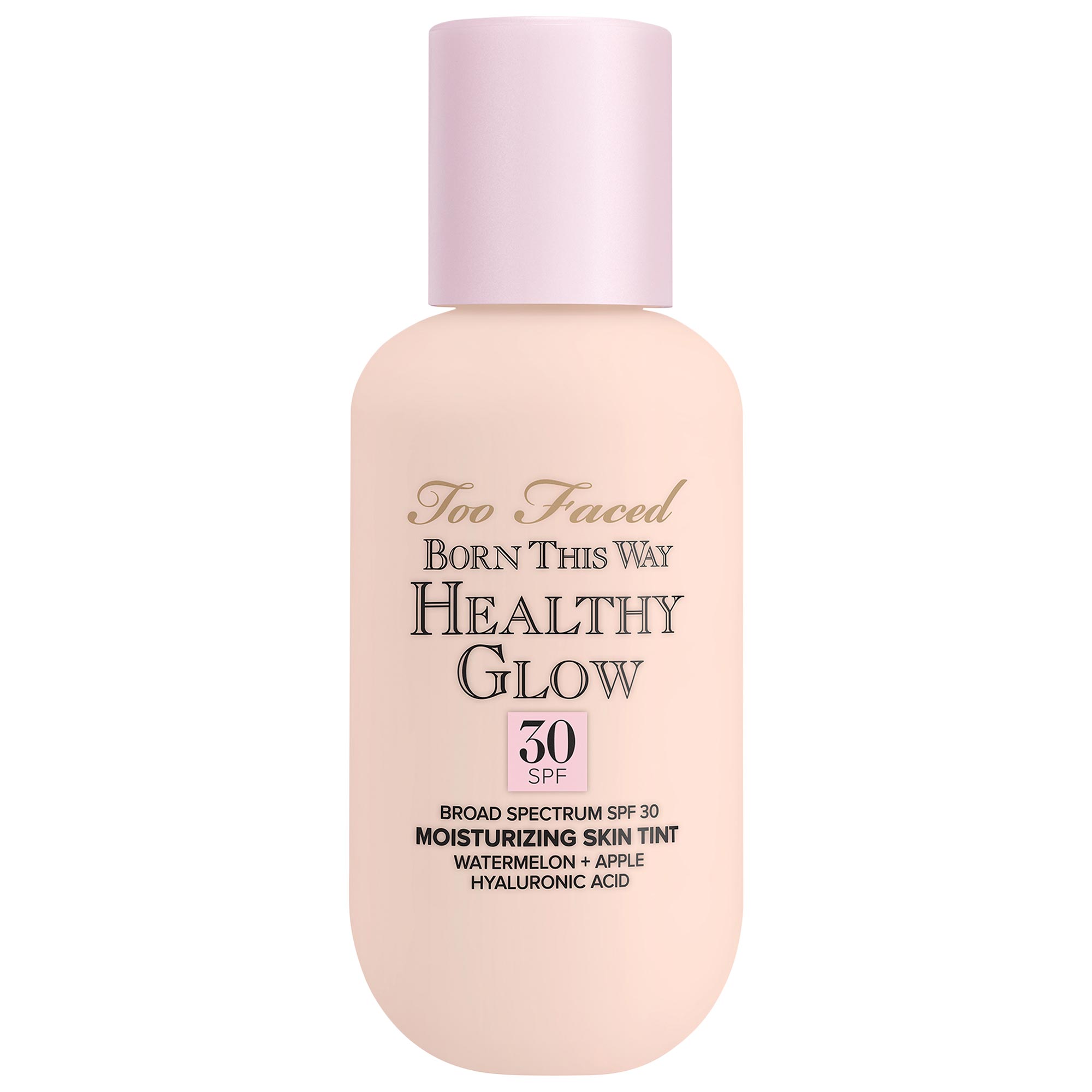 Too Faced Born This Way Healthy Glow Spf 30 Skin Tint Foundation Snow 2.03 oz / 60ml In Snow