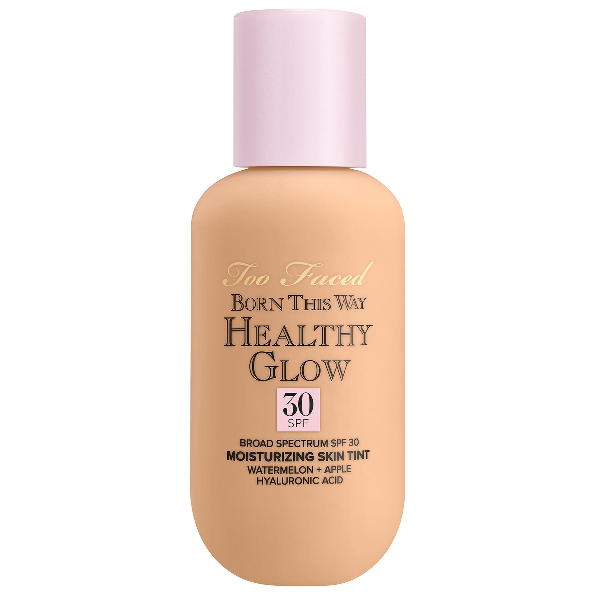 Too Faced Born This Way Healthy Glow Spf 30 Skin Tint Foundation Light Beige 2.03 oz / 60ml In Light Beige