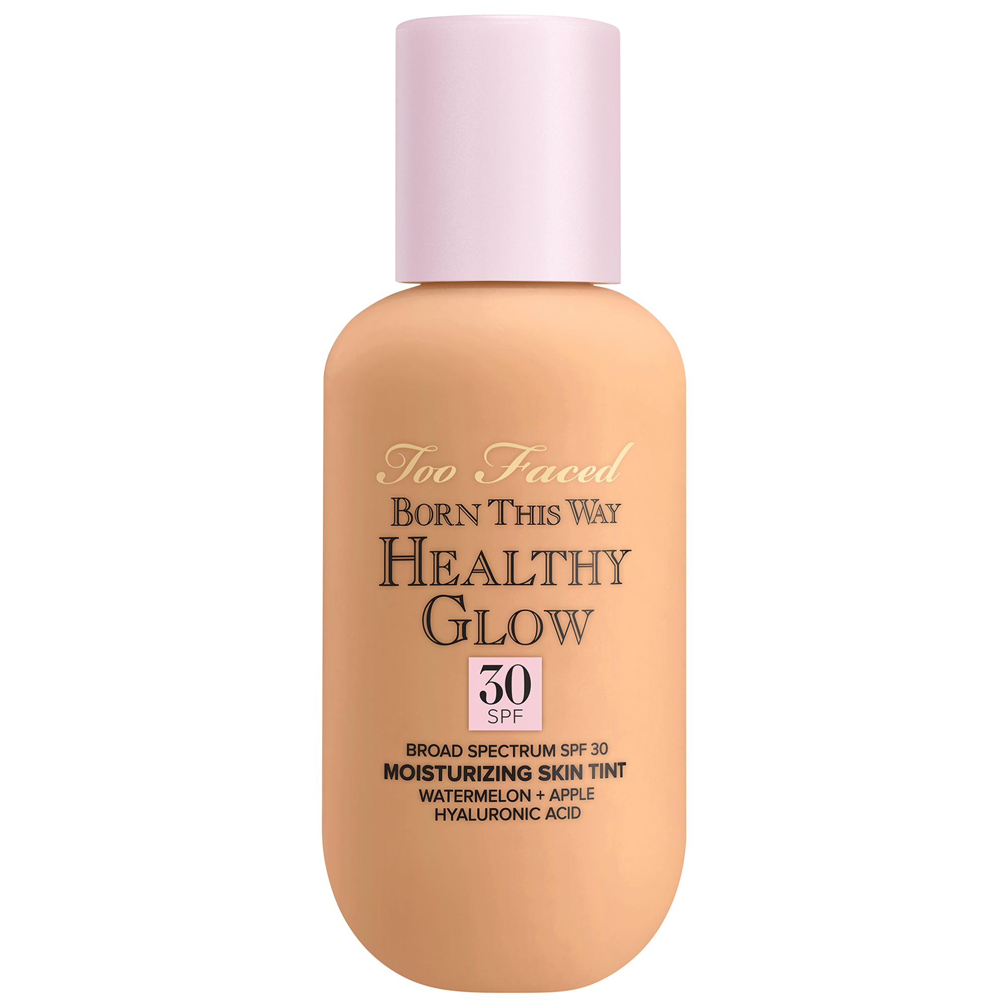 Too Faced Born This Way Healthy Glow Spf 30 Skin Tint Foundation Natural Beige 2.03 oz / 60ml In Natural Beige