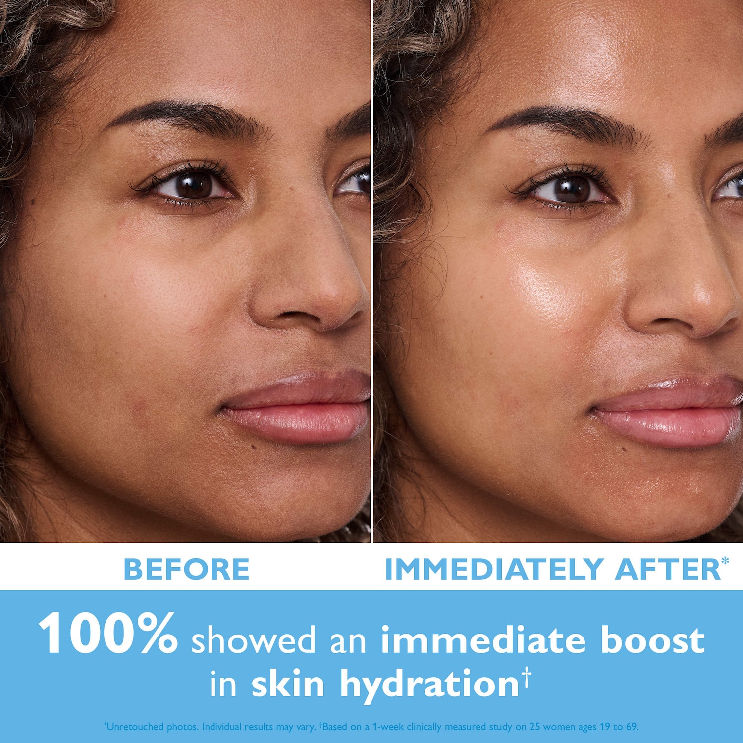 Riche hydratant effet vapeur à l’acide hyaluronique Water Drench®