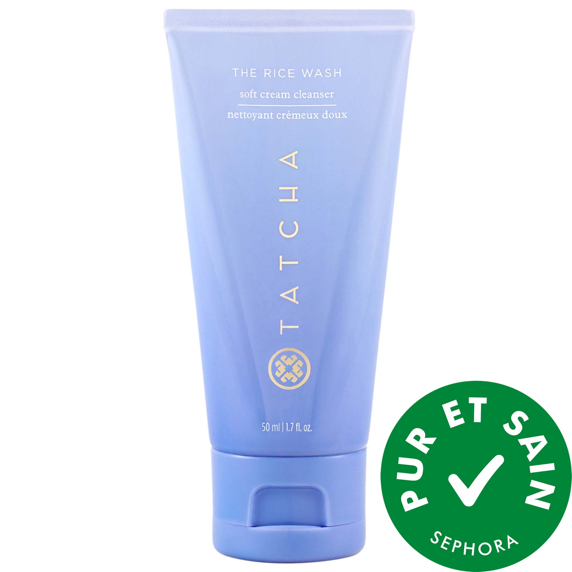 Tatcha Mini-nettoyant adoucissant The Rice Wash 1.7 oz / 50 mL