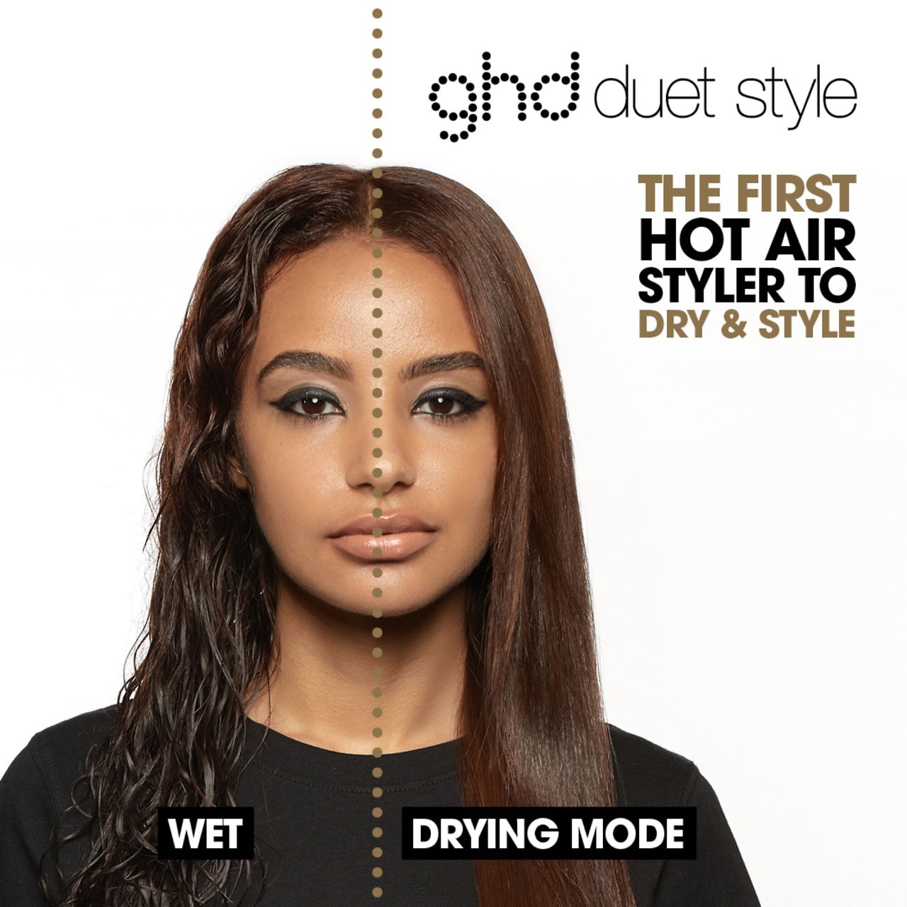 Стайлер горячего воздуха 2 в 1 ghd Duet Style, цвет: Чёрный — фото 2
