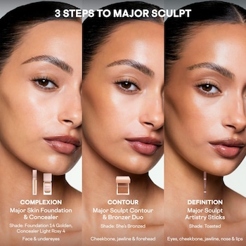 Major Sculpt Crème Contour & Powder Bronzer Duo