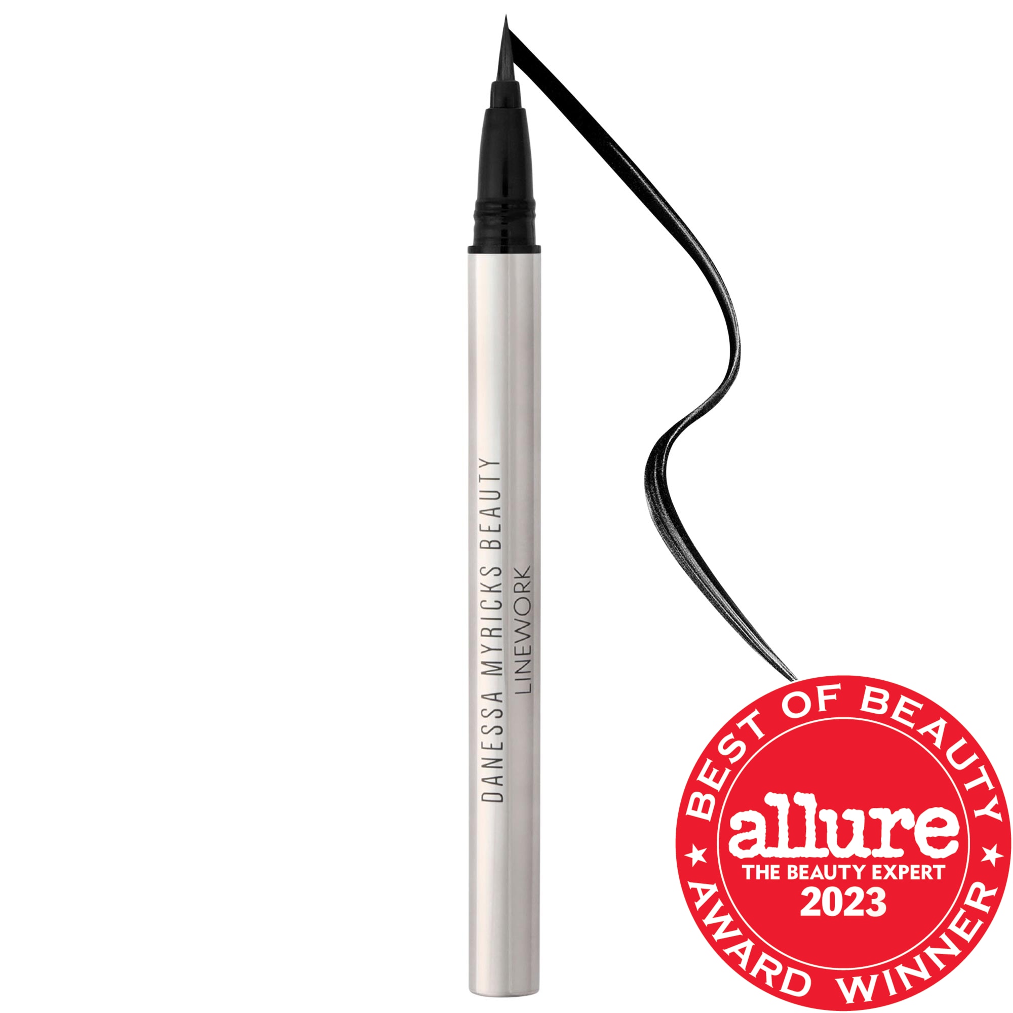 Danessa Myricks Beauty Linework Paintbrush Fluid Liquid Eyeliner 0.034 oz / 1 ml