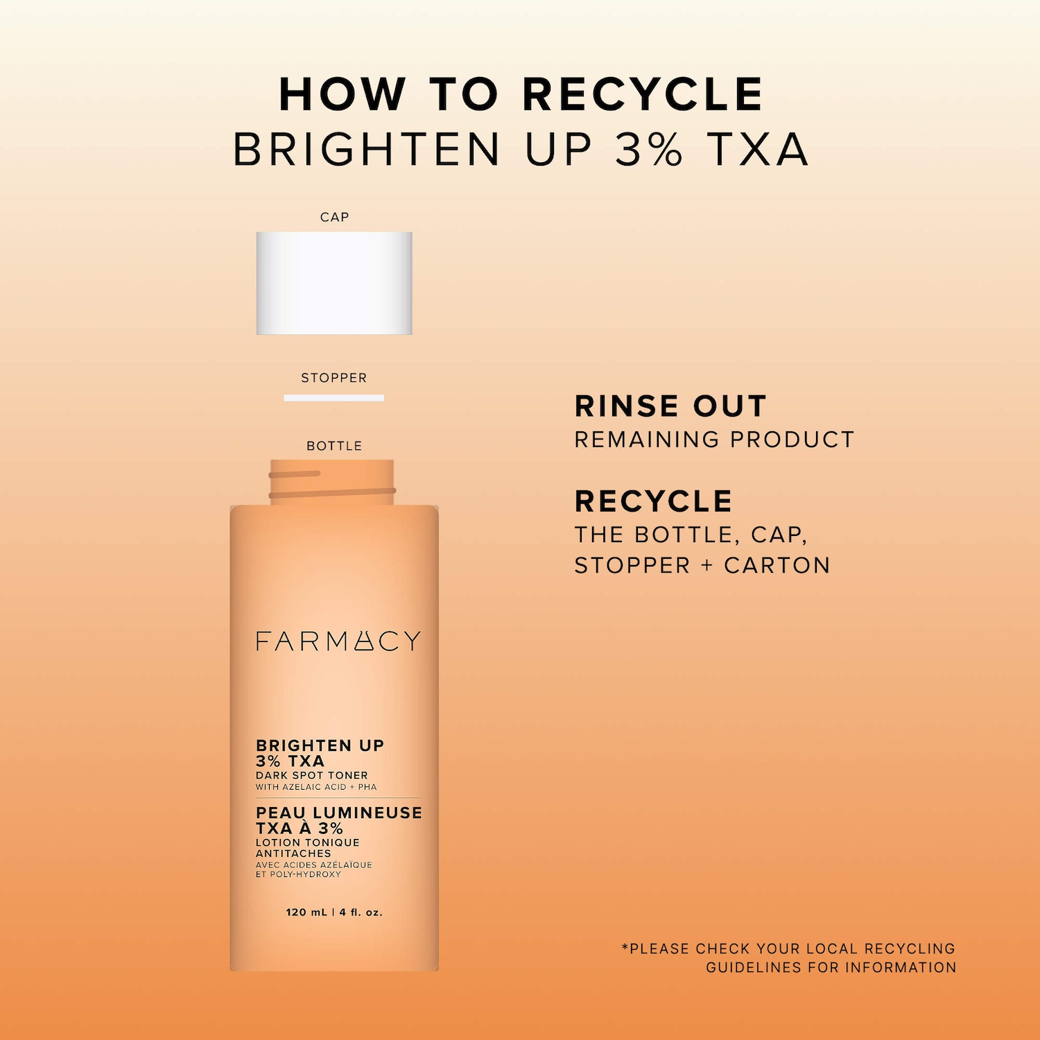 Brighten Up 3% TXA Dark Spot Toner with Azelaic Acid