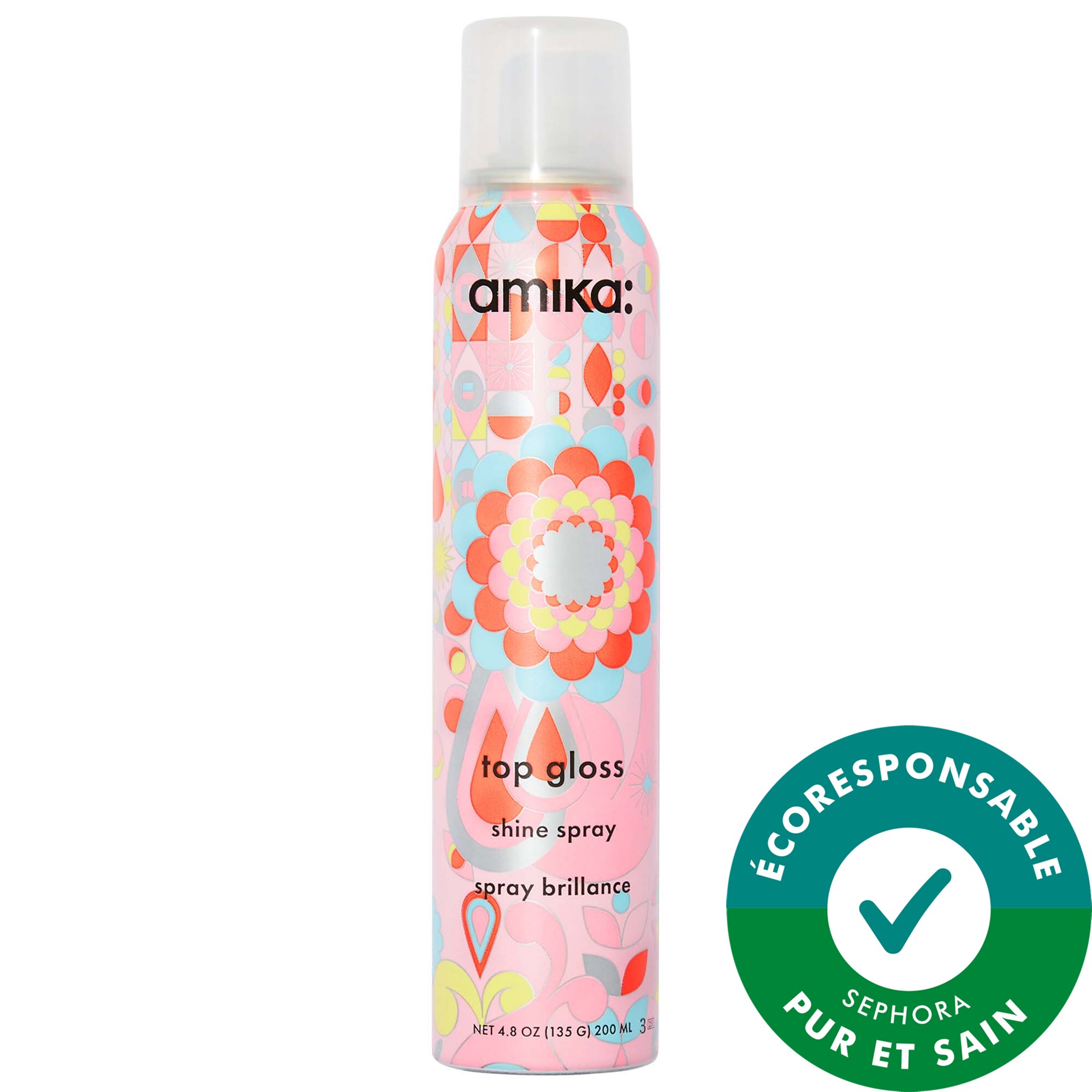 amika Vaporisateur de finition pour cheveux Top Gloss 4.8 oz / 200 mL