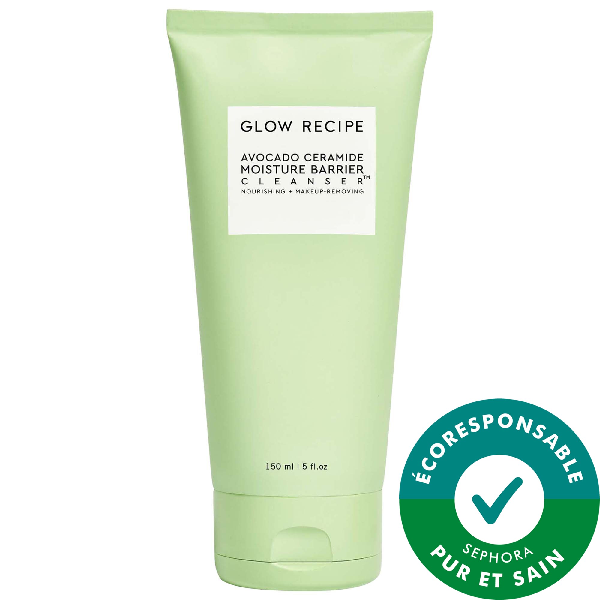 Glow Recipe Nettoyant à l'avocat et aux céramides qui soutient la barrière d'hydratation de la peau 5 oz / 150 mL