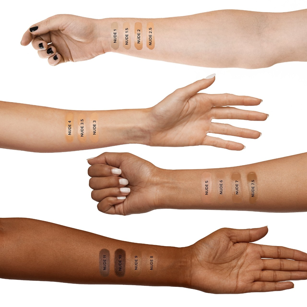 Оттеночная жидкая тональная основа Nudestix Tinted Cover — фото 8