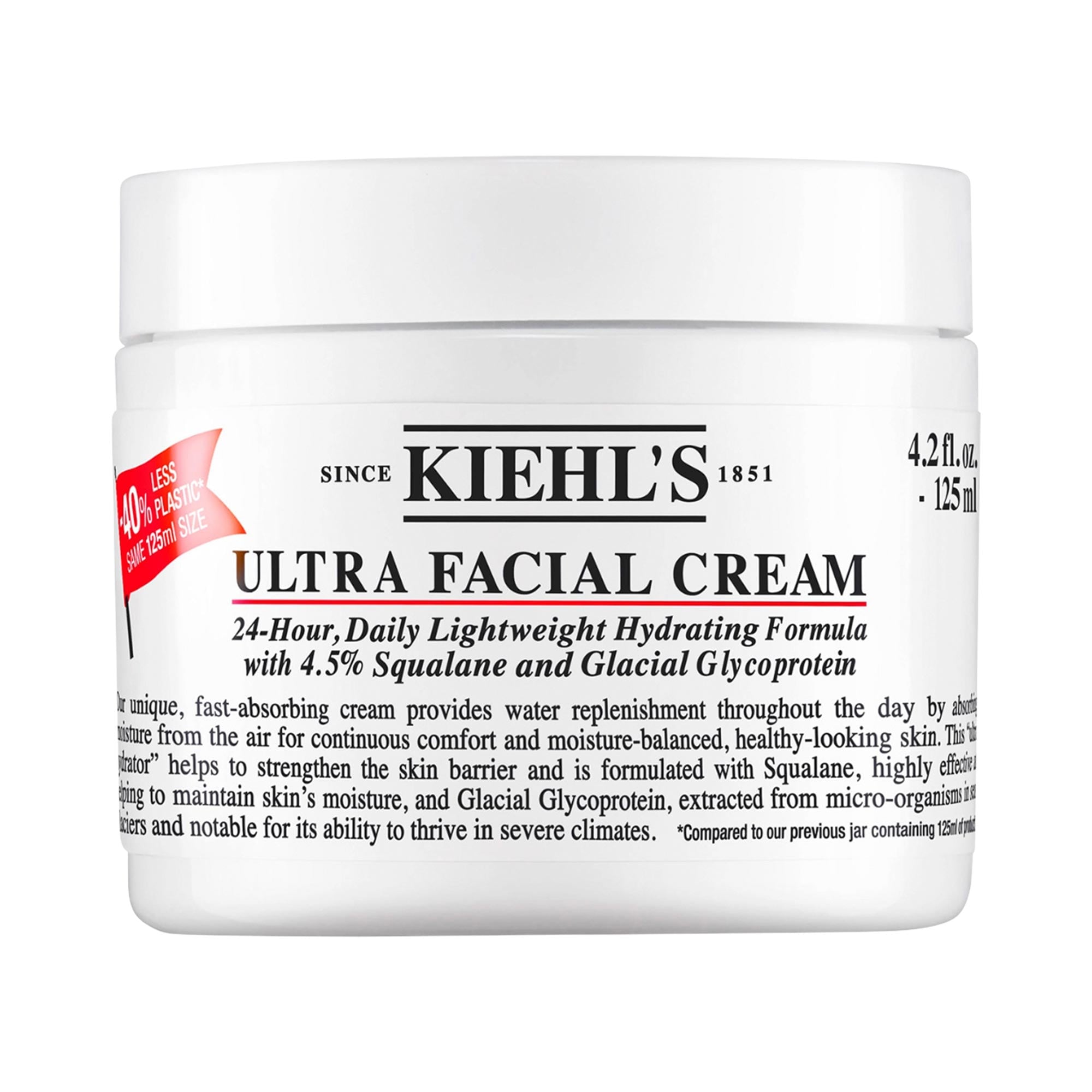 Kiehl's Since 1851 Ultra Facial Refillable Moisturizing Cream with Squalane oz / mL