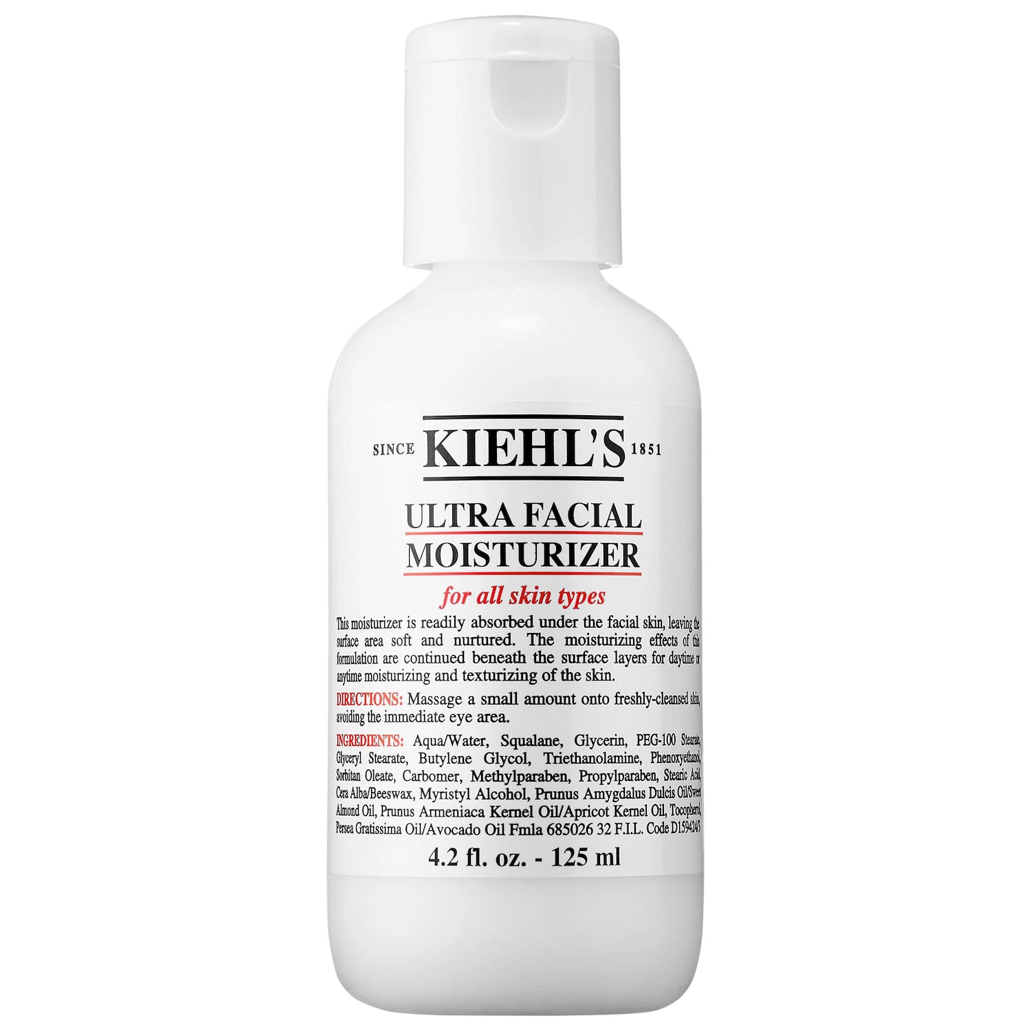 Увлажняющий крем для лица Kiehl's Since 1851 Ultra Facial — фото 1