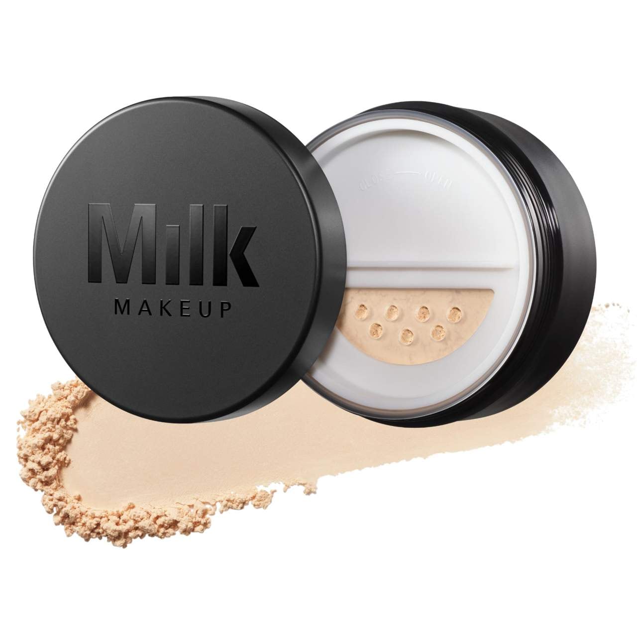 Матовая прозрачная фиксирующая пудра без талька Milk Makeup Pore Eclipse — фото 1