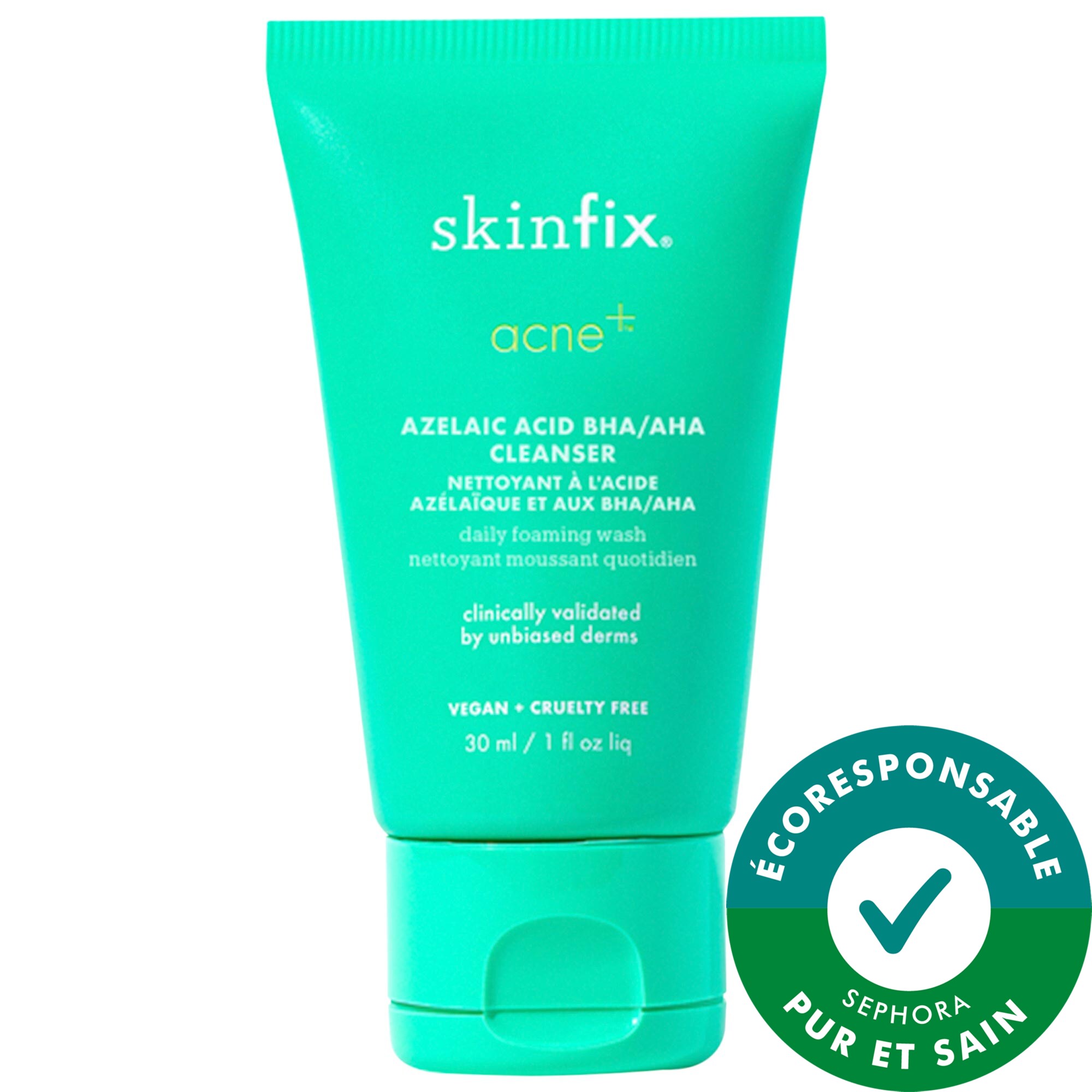 Skinfix Nettoyant BHA/AHA Acide azélaïque fl oz / mL