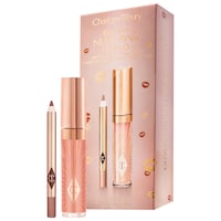 Charlotte Tilbury - Miniensemble brillant à lèvres et crayon à lèvres Glossy Pink