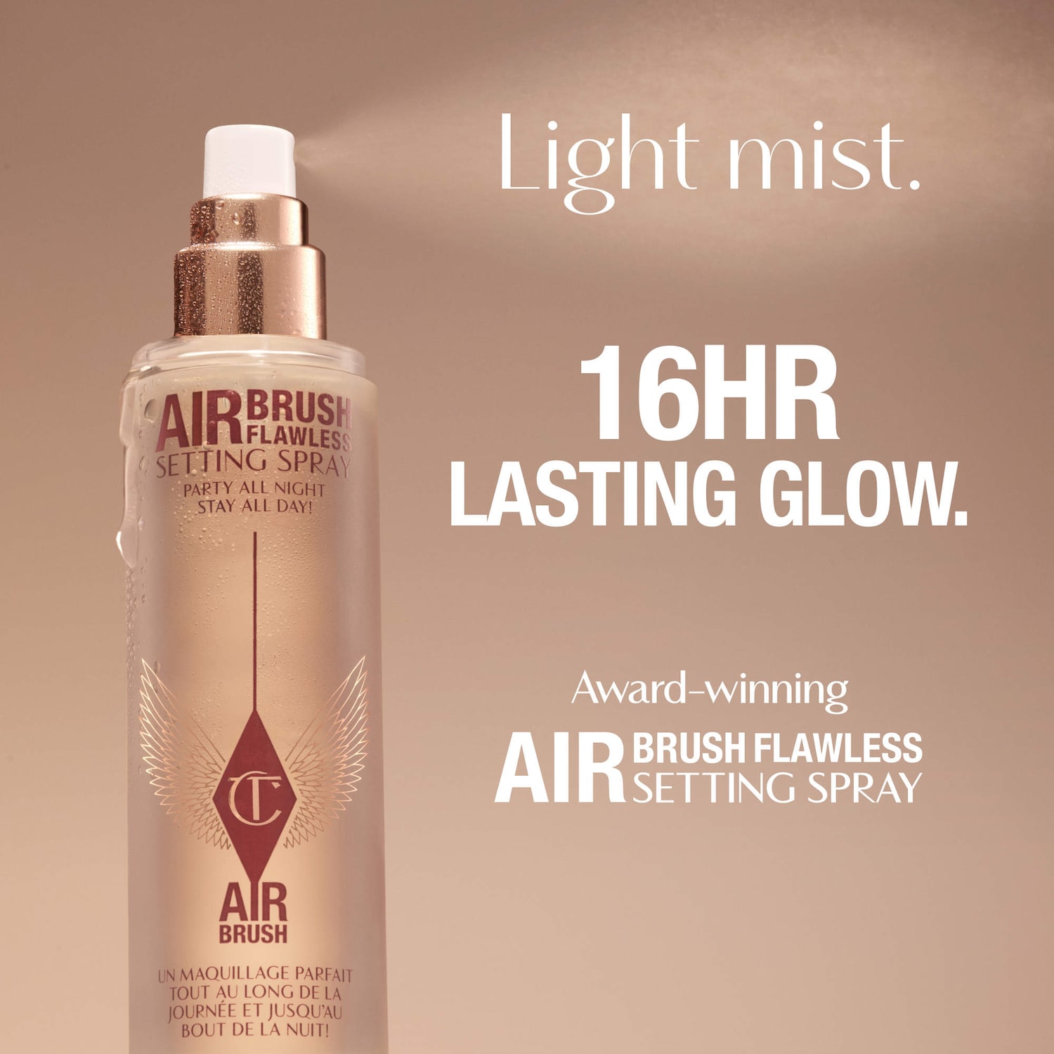 ジャンボ　Charlotte Tilbury セッティングスプレー Jumbo Airbrush Flawless Hydrating & Waterproof Setting Spray