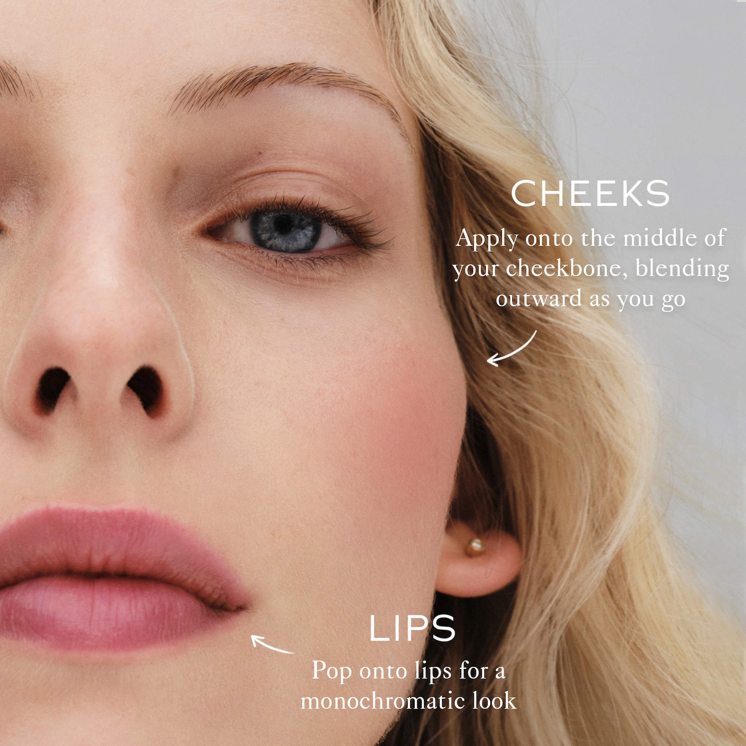 Mini Petite Baby Cheeks Lip + Cheek Cream Blush Stick - Westman