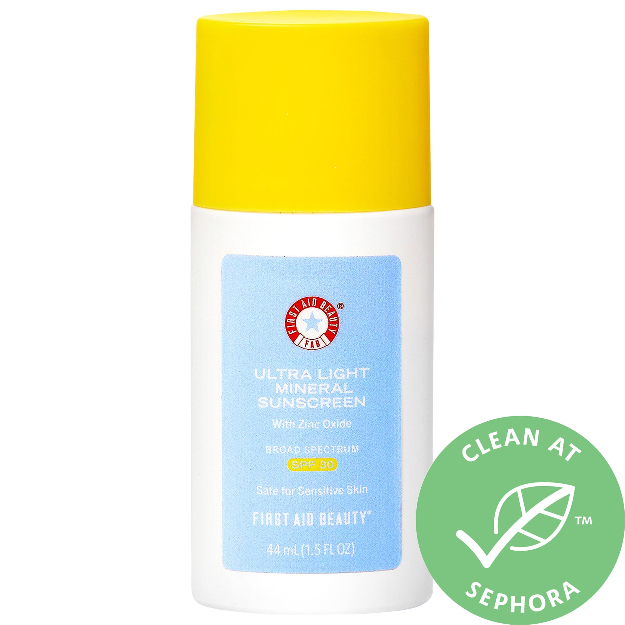 First Aid Beauty Mineral Sunscreen Zinc Oxide Broad Spectrum SPF 30