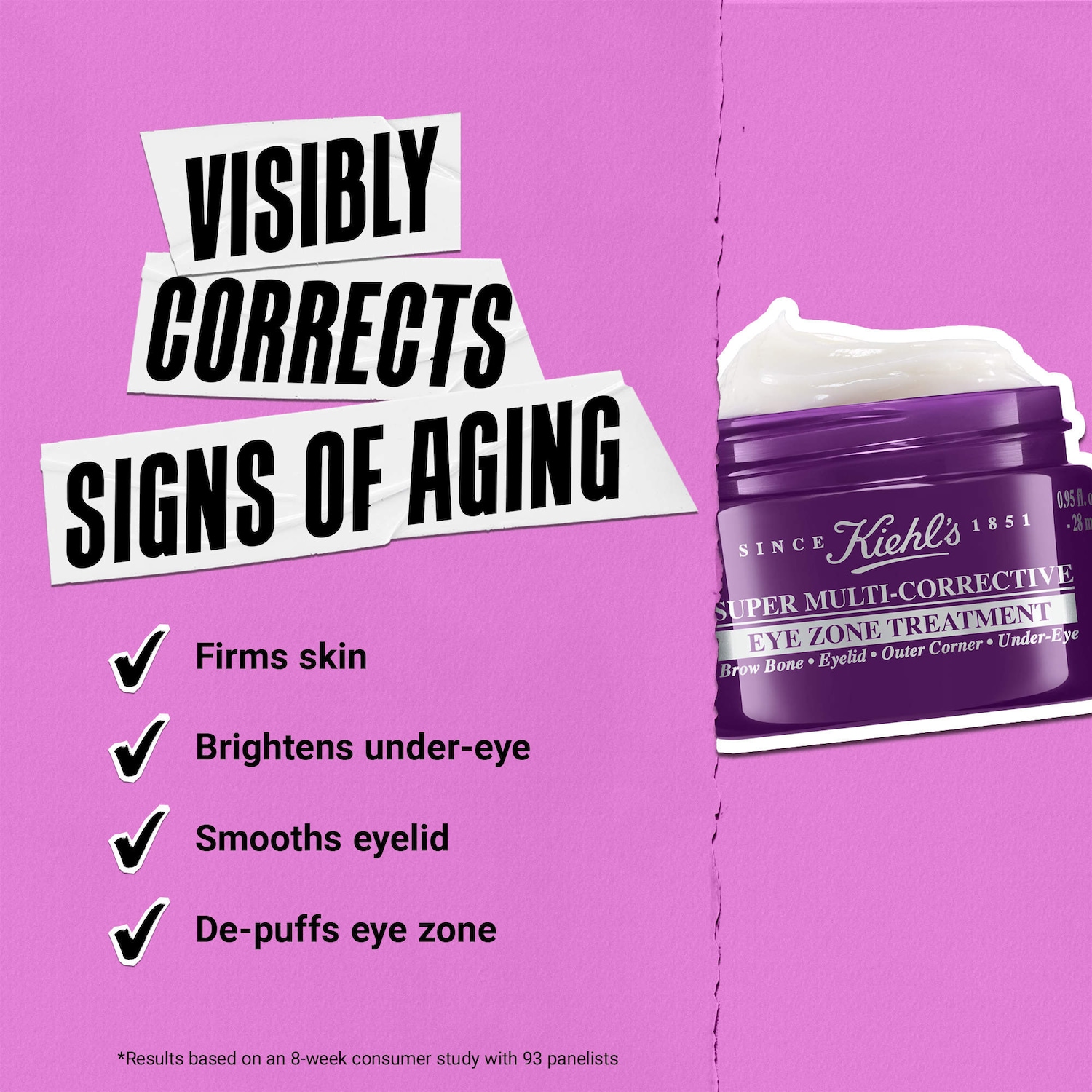 Super Multi-Corrective Anti-Aging Eye Cream with Collagen Peptide