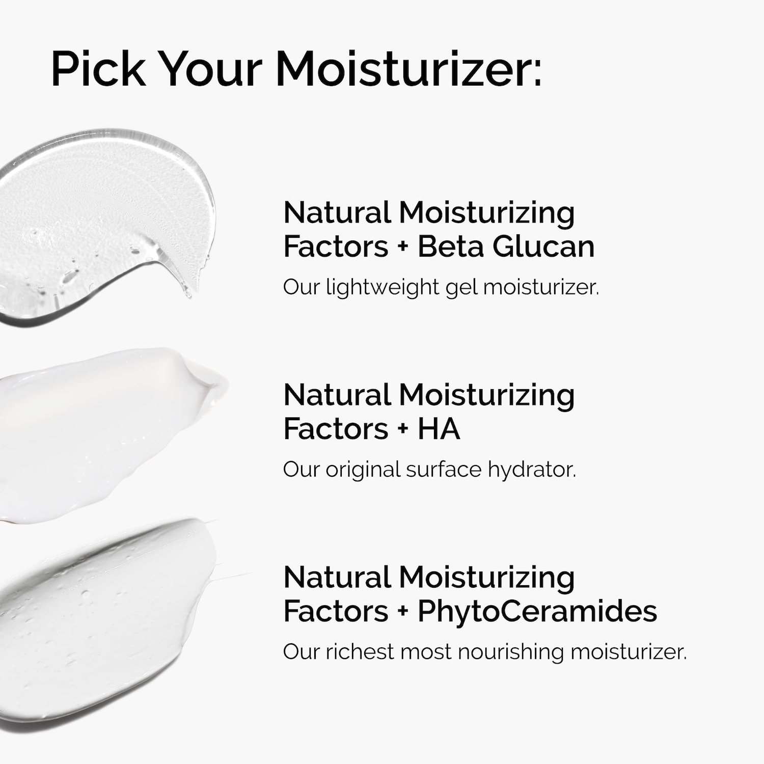 Natural Moisturizing Factors + Beta Glucan Lightweight Gel Moisturizer