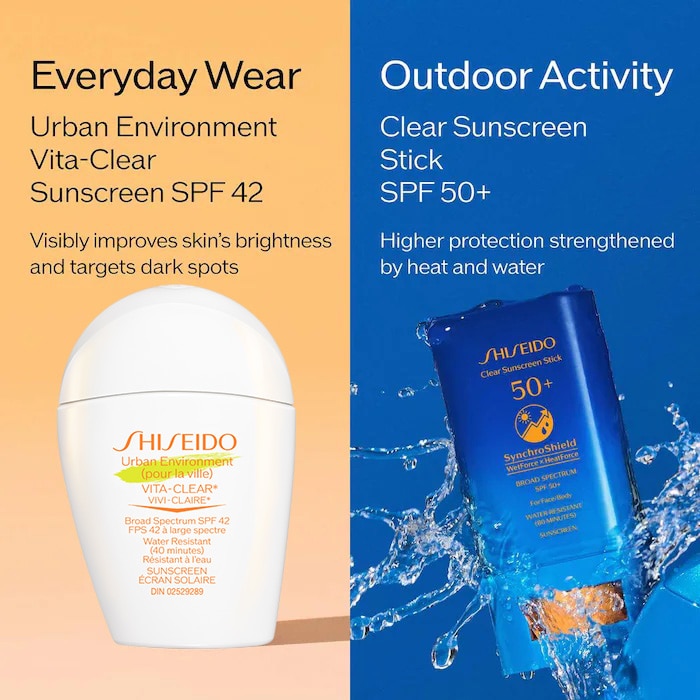 Écran solaire hydratation fraîche FPS 42 pour un environnement urbain