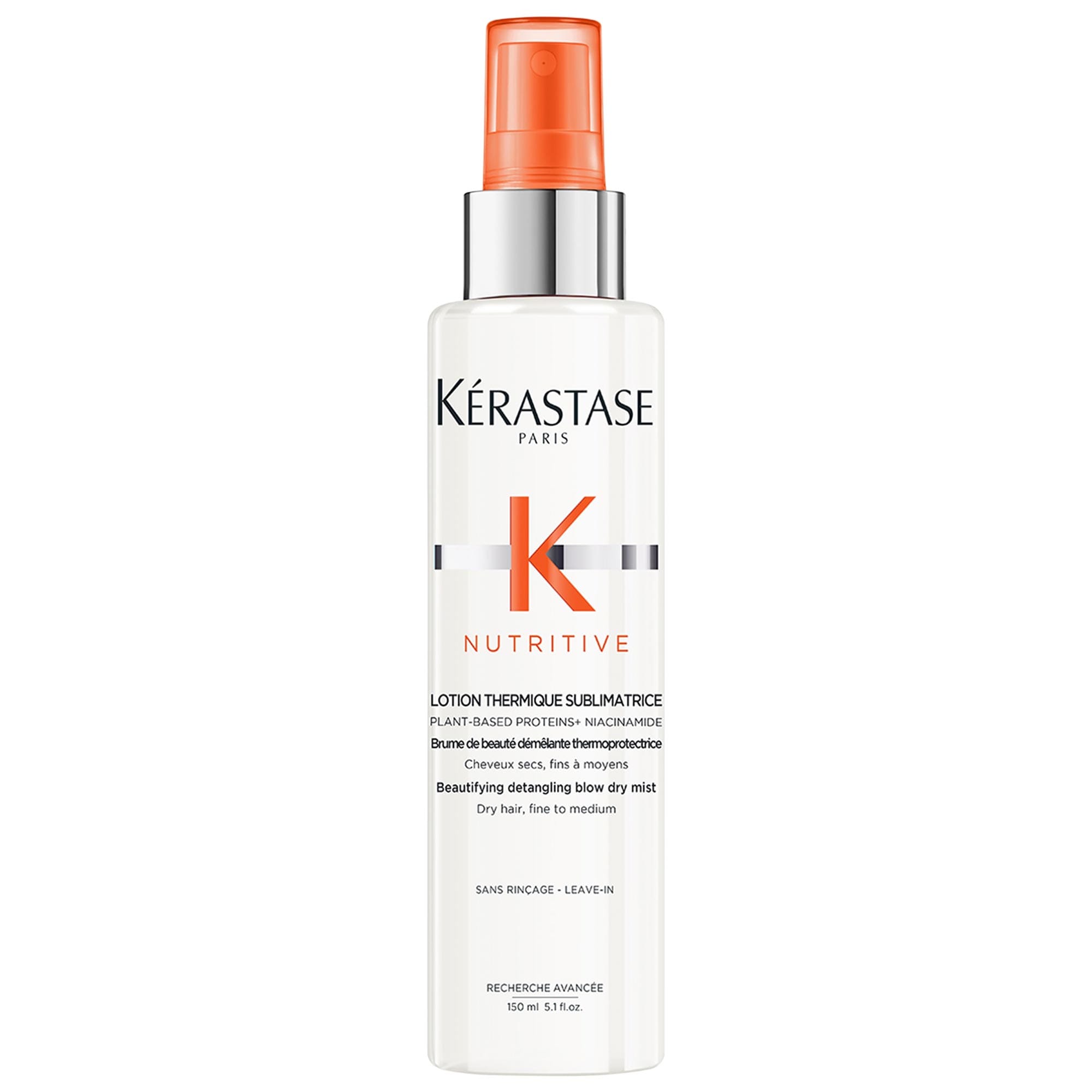 Nutritive Heat Protecting Leave-In Spray for Dry Hair