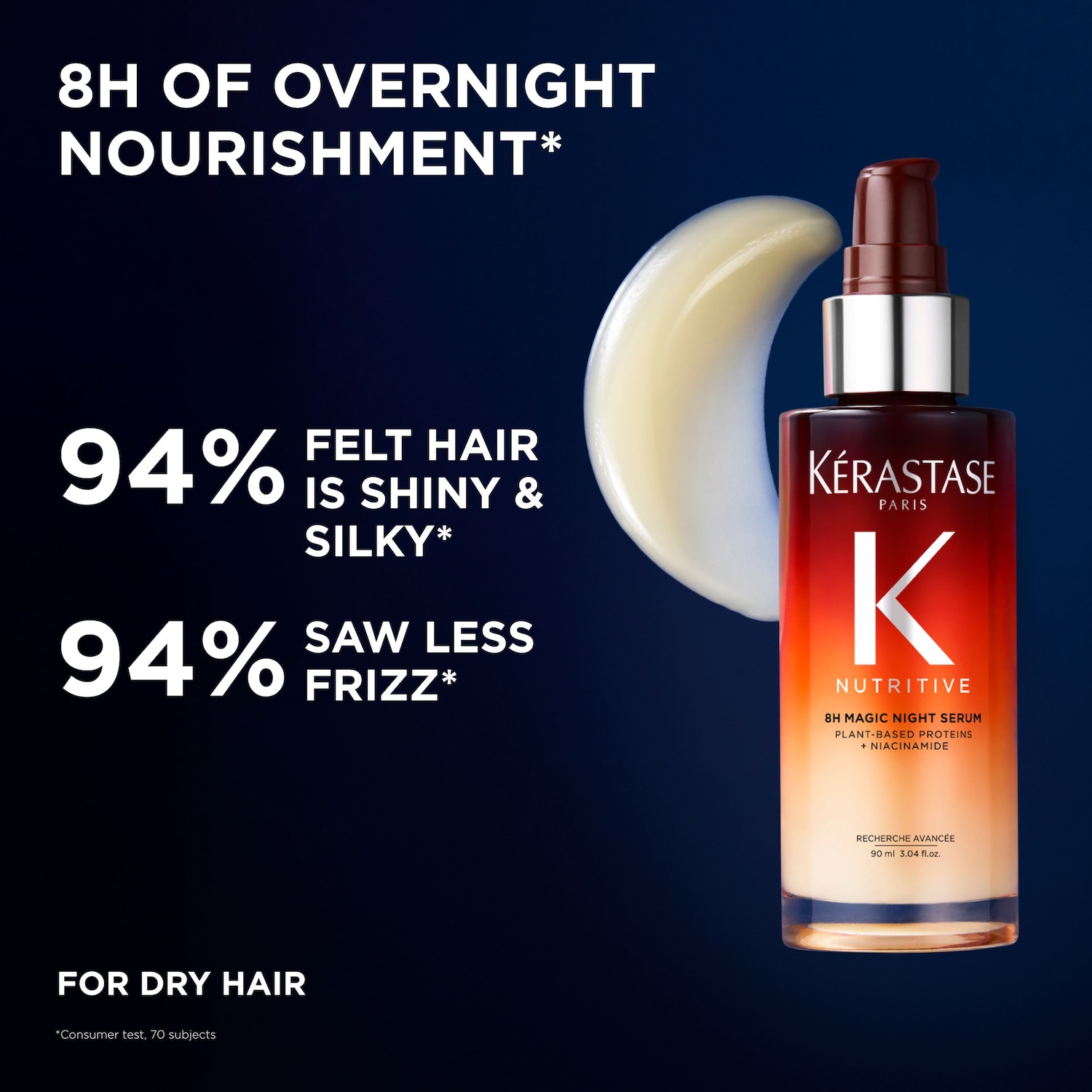 Nutritive 8H Magic Night Hair Serum for Dry Hair - Kérastase
