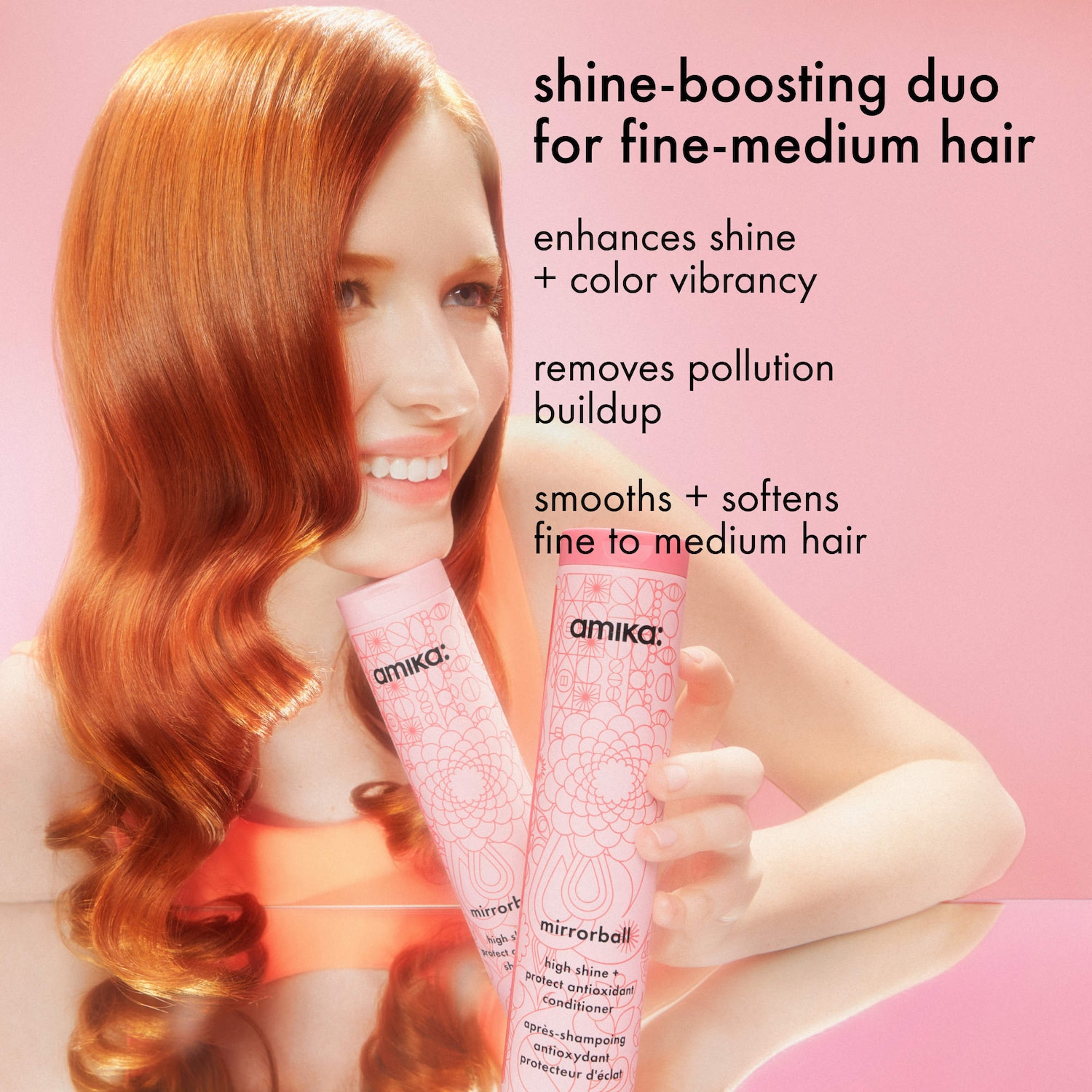 Shampoing antioxydant Mirrorball Éclat maximal + Protection