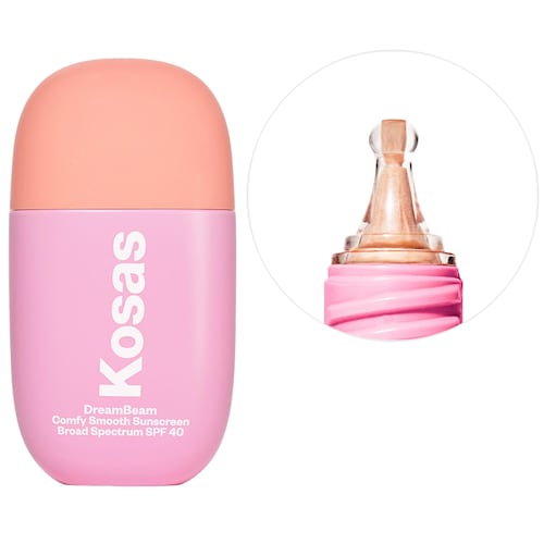 Минеральный солнцезащитный крем без силикона Kosas DreamBeam SPF 40 с пептидами