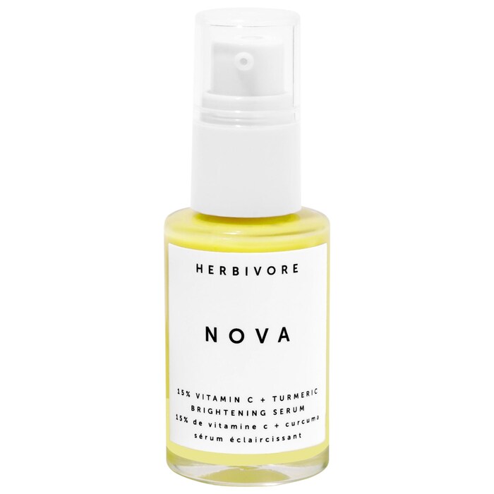 Mini Nova 15 Vitamin C + Turmeric Brightening Serum Herbivore Sephora