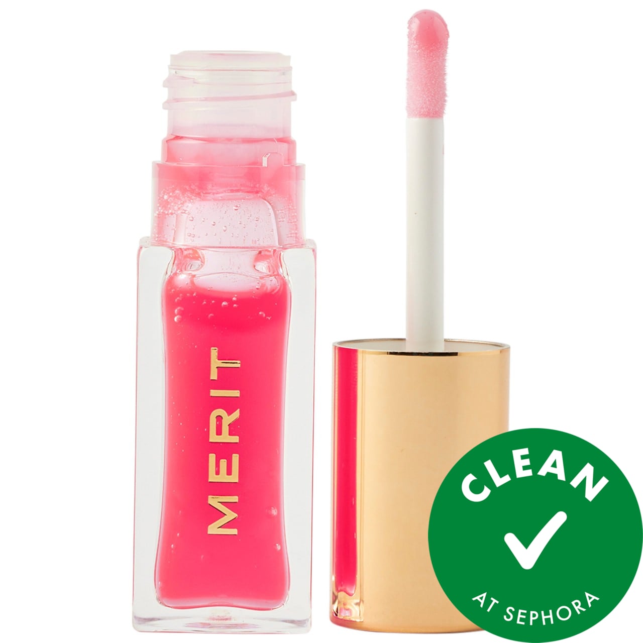 MERIT Shade Slick Hydrating Tinted Lip Oil