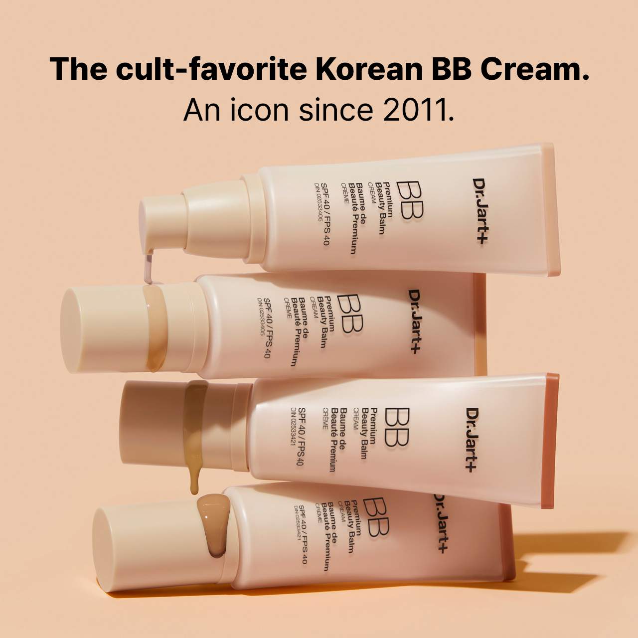 Premium BB Tinted Moisturizer with Niacinamide and SPF 40 - Dr