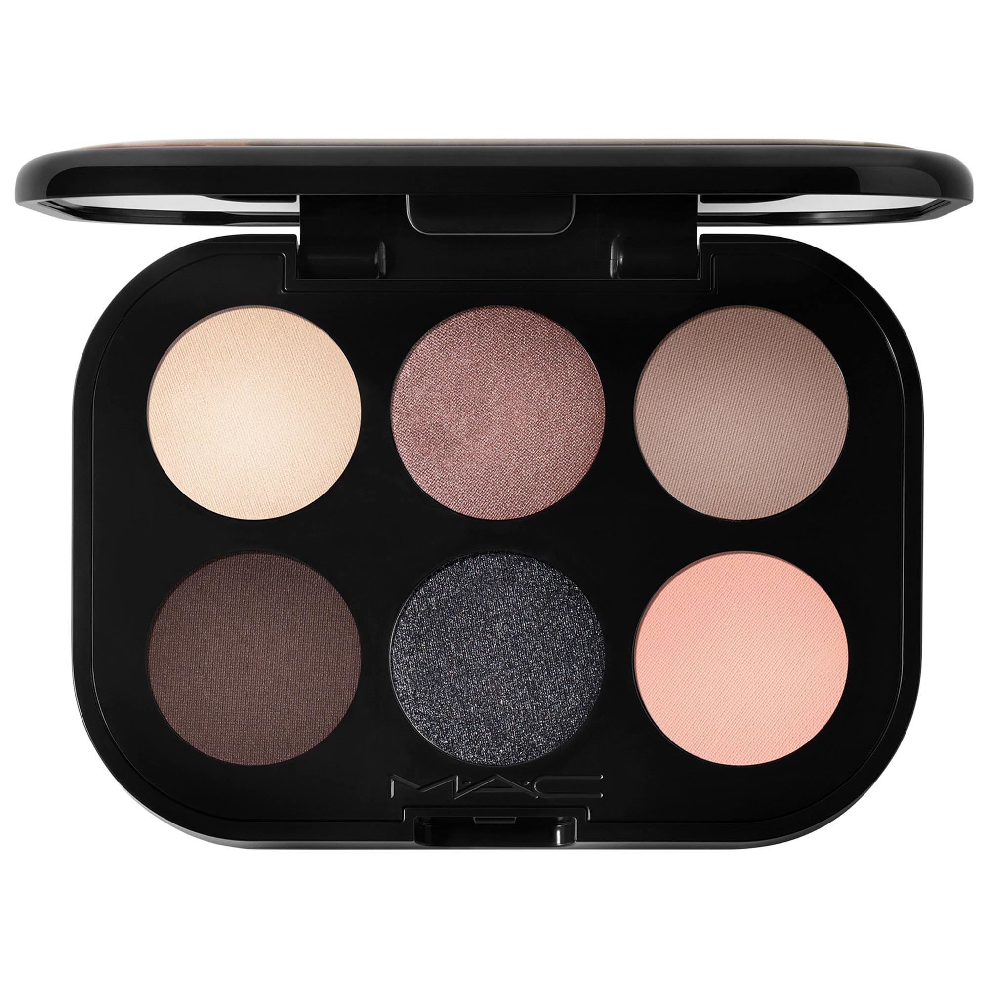 MAC Cosmetics Connect Colour 12-Pan Eye Shadow Palette with Pigment-Packed and Silky Smooth Texture